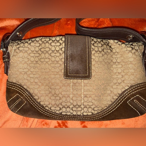 Brown coach soho bag - Picture 7 of 11